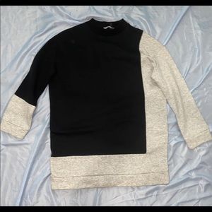 SOLD! Zara color block sweater dress Size M